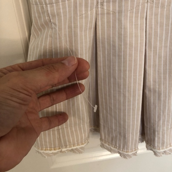 NWOT Free People Good Feels Striped Peplum Top Sz medium sleeveless summer - Picture 12 of 15